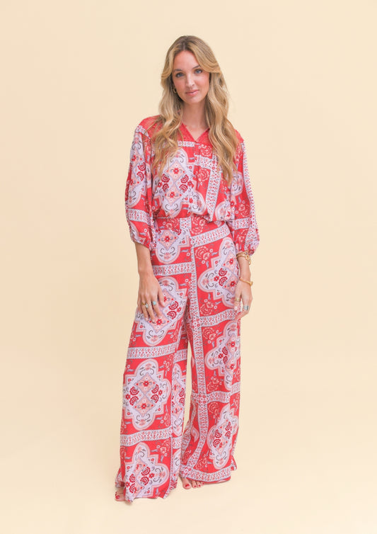 ROSA PRINT JAX PANTS