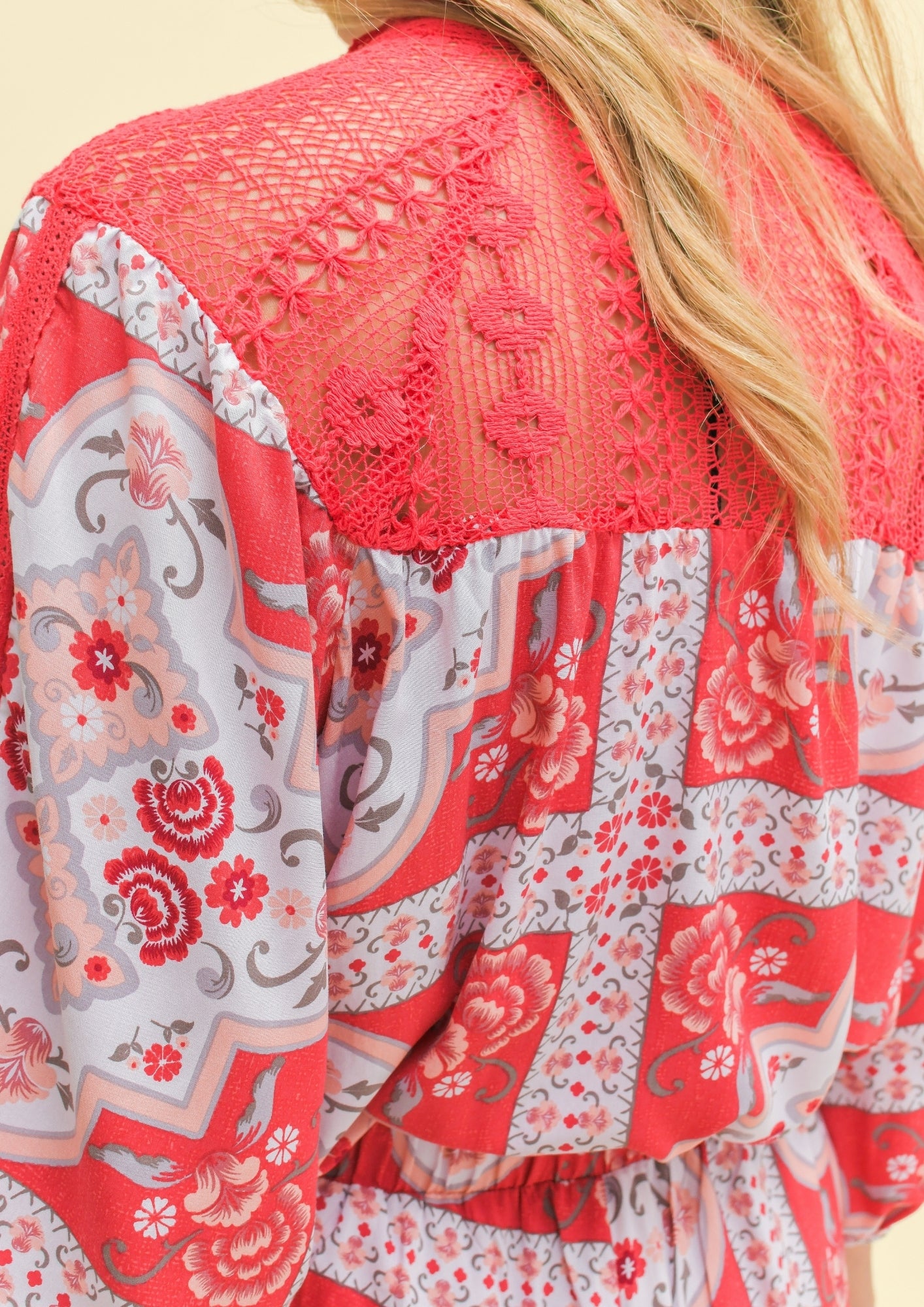 ROSA PRINT FLORENCE TOP