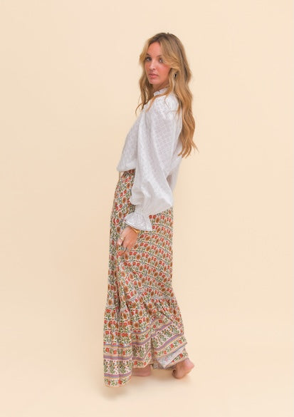 HARLOWE PRINT DAPHNE SKIRT