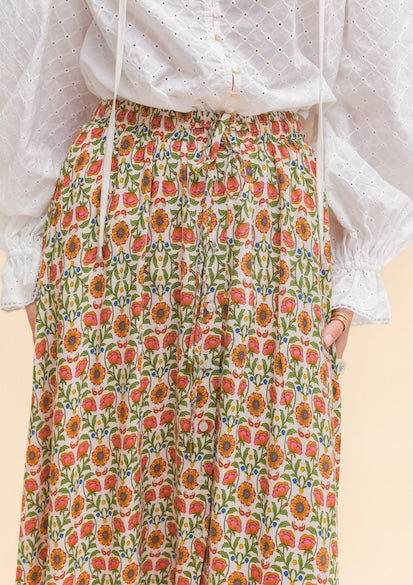 HARLOWE PRINT DAPHNE SKIRT