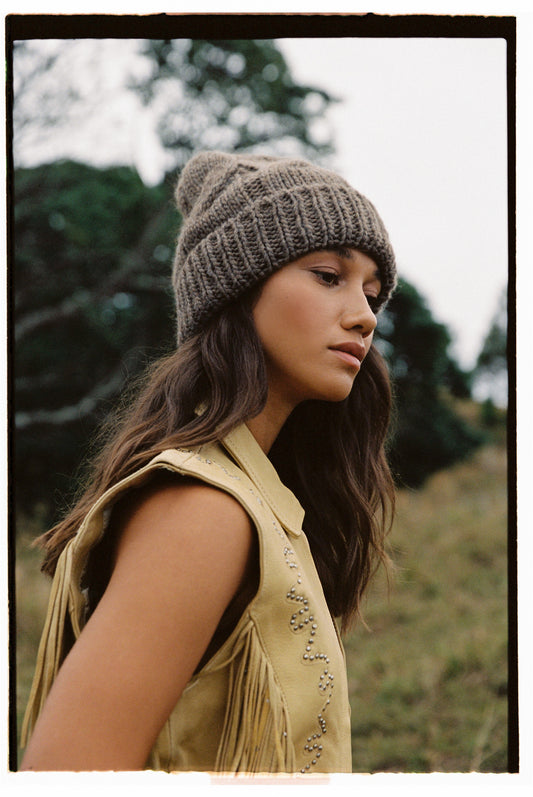 LUMI BEANIE - BARK