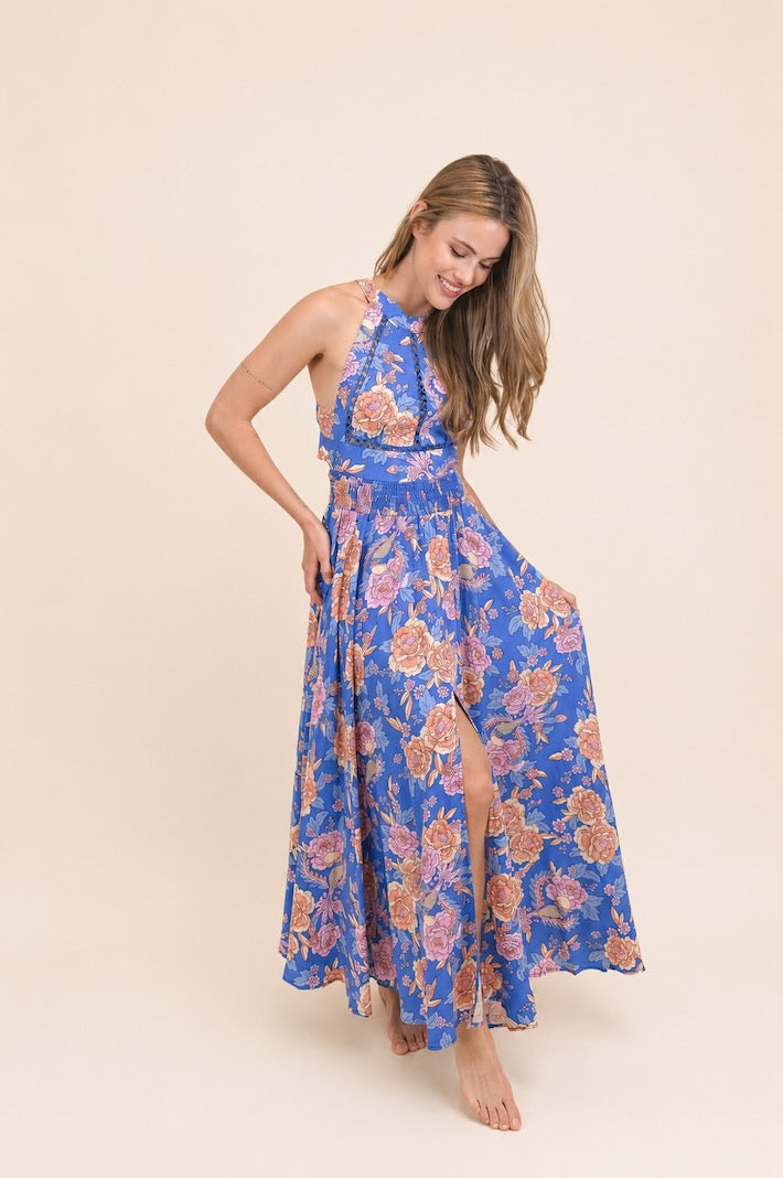 GLASTONBURY PRINT ENDLESS SUMMER MAXI