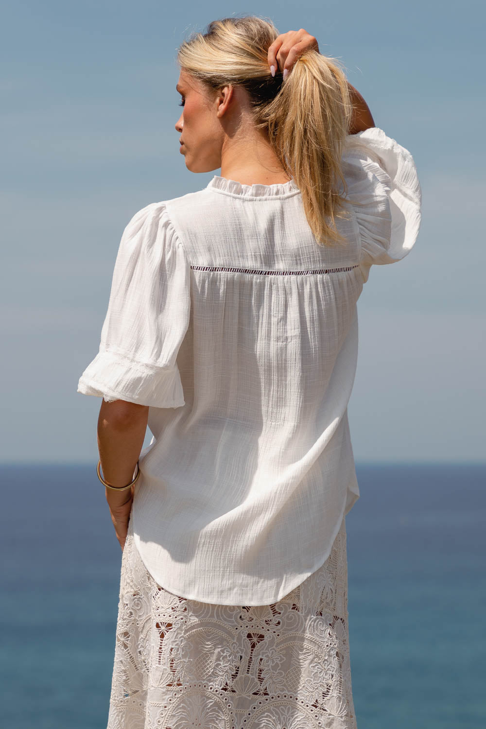 ETHEREA EMBROIDERED CYRA BLOUSE