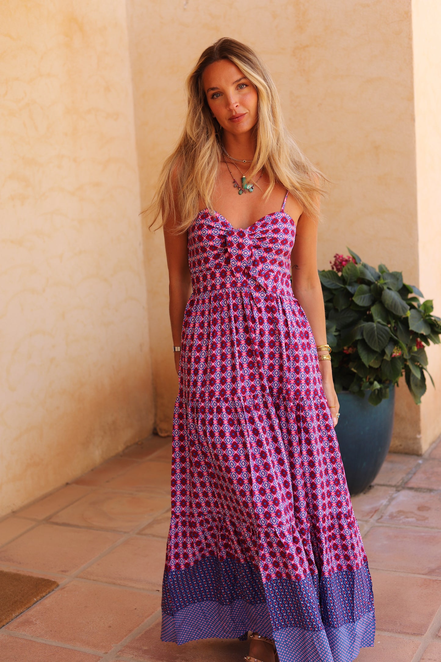 HAVEN PRINT BAMBI MAXI DRESS