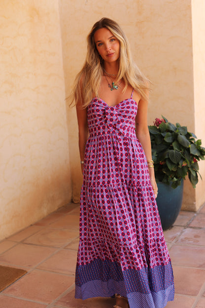 HAVEN PRINT BAMBI MAXI DRESS