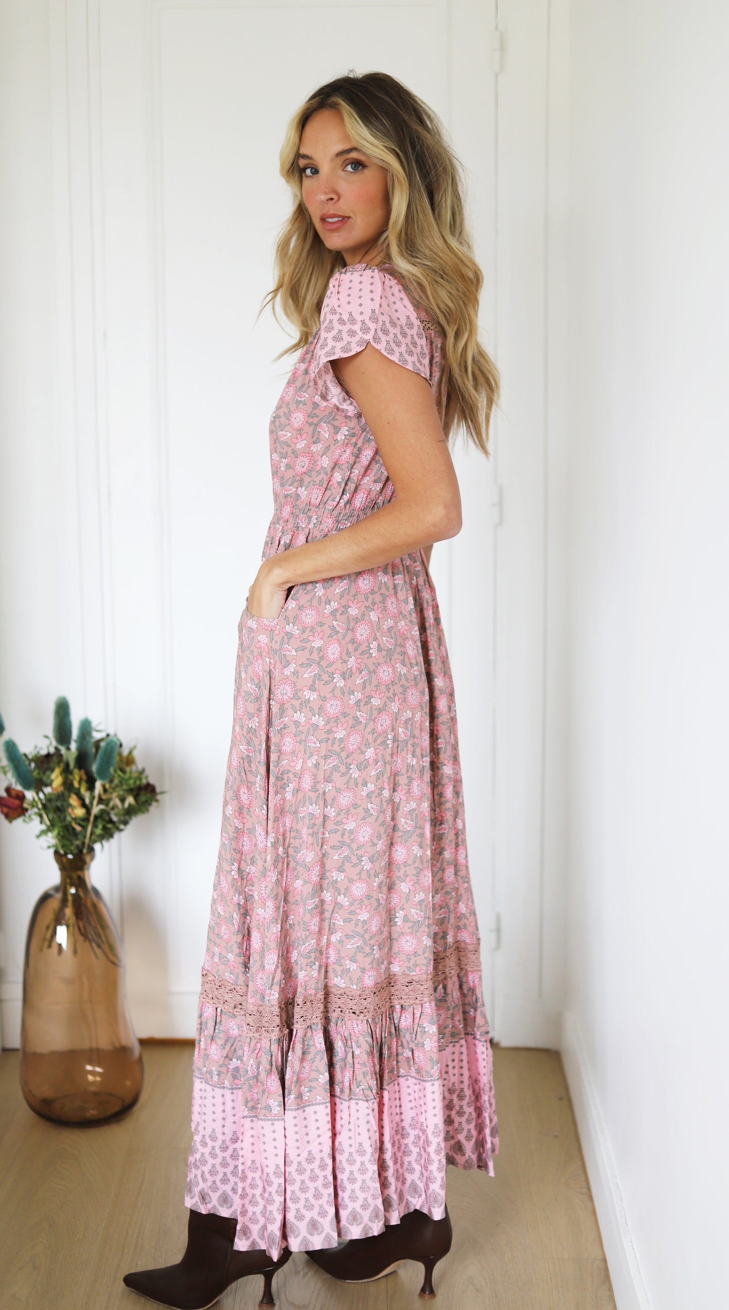 ROSABELLA PRINT CARMEN MAXI