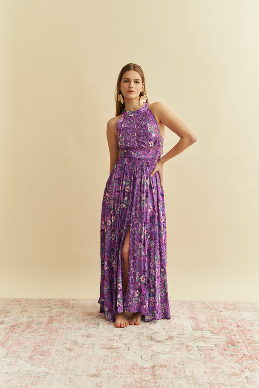 RHODIUM PRINT ENDLESS SUMMER DRESS