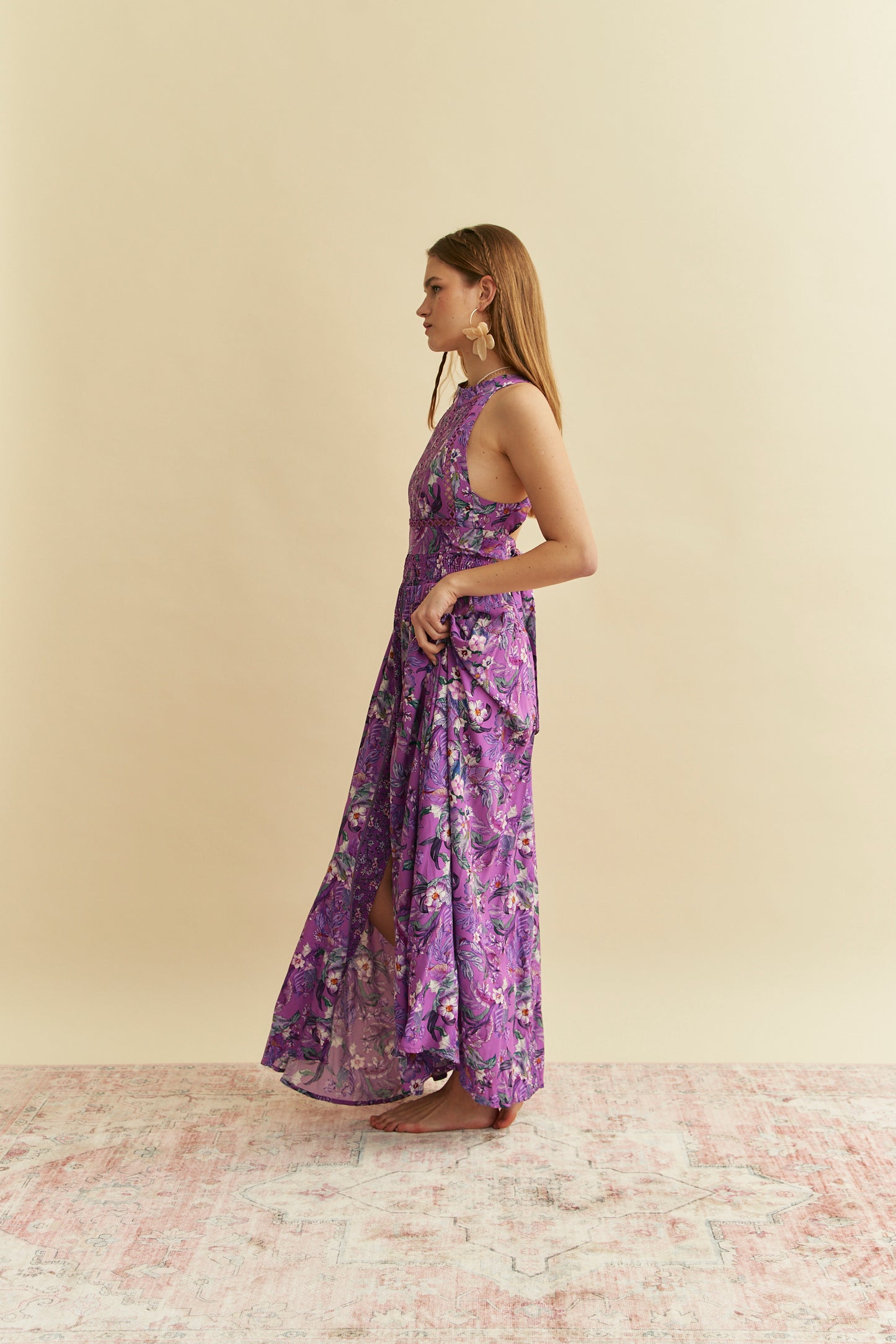 RHODIUM PRINT ENDLESS SUMMER DRESS