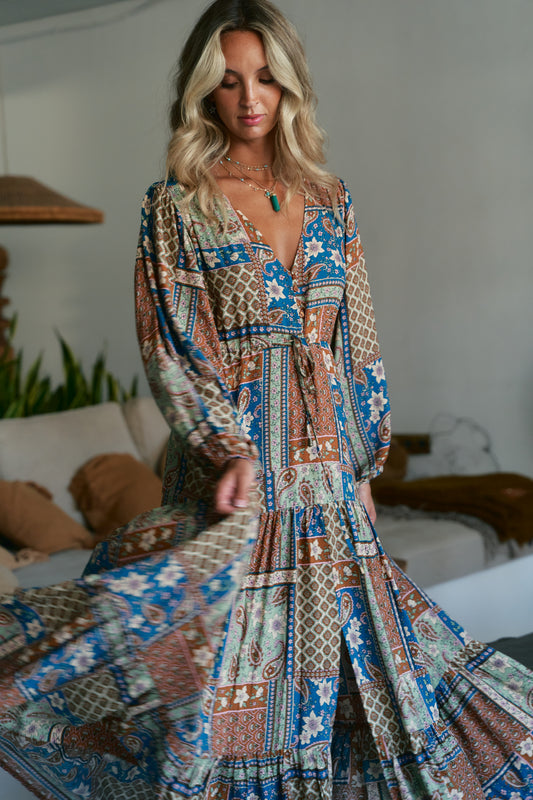 IZABELLE PRINT TERESA MAXI