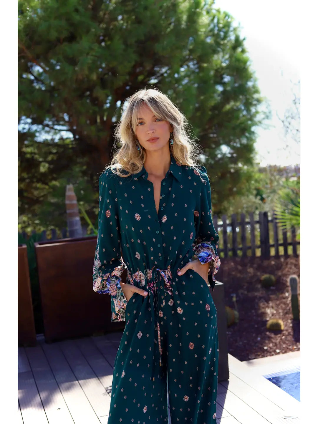 ESTELLA PRINT RITA JUMPSUIT