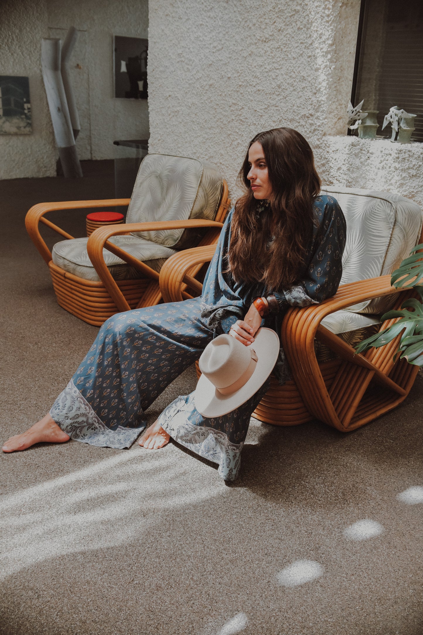 NICO PRINT OPAL PANTS