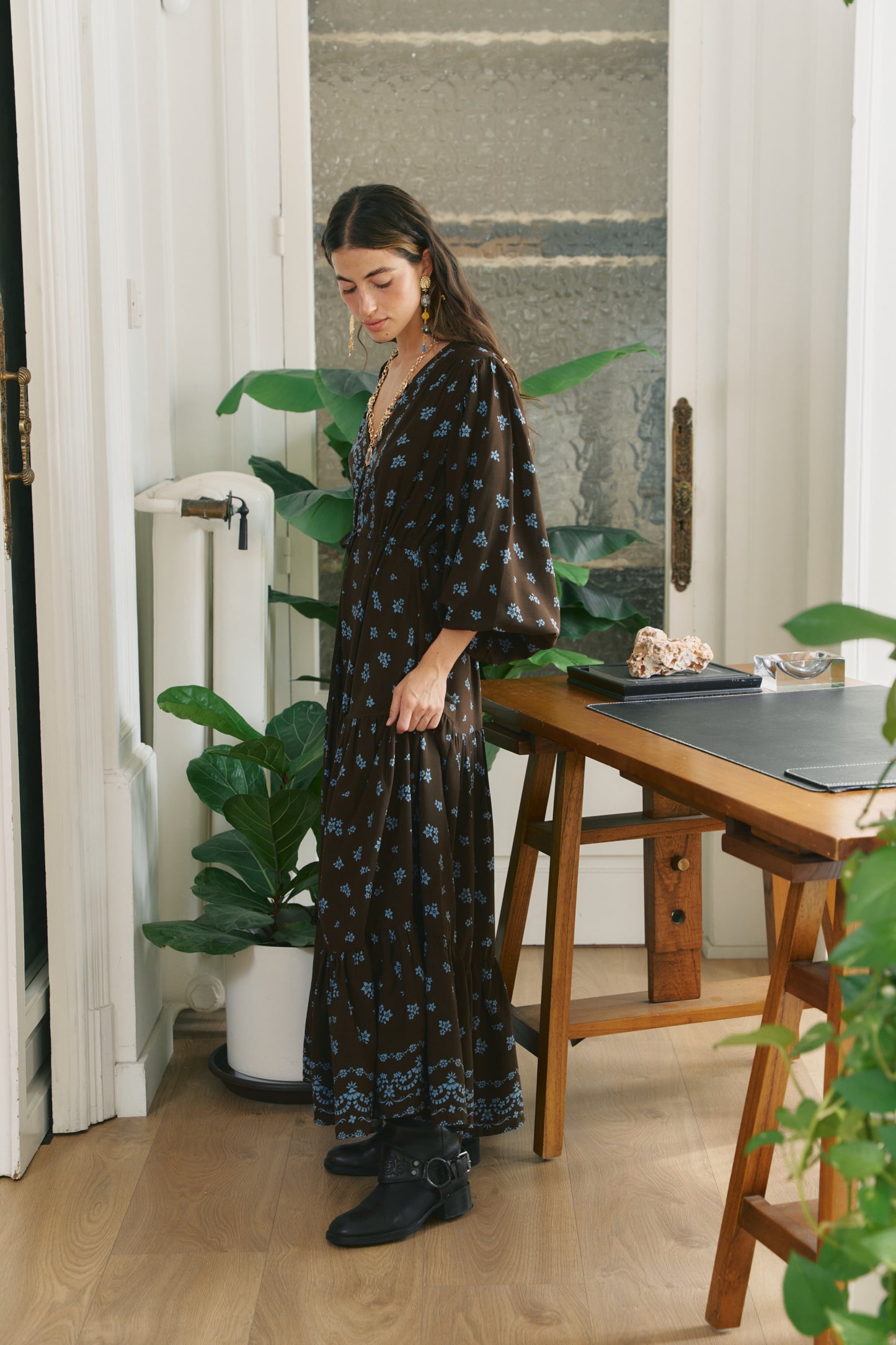 JUNIPER PRINT TERESA MAXI DRESS