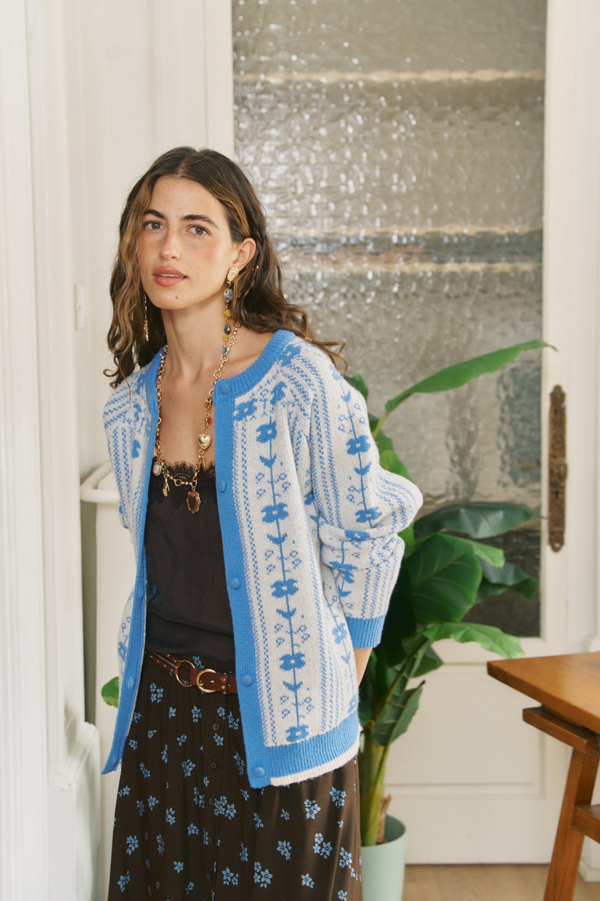 FOLK SKIES KNIT