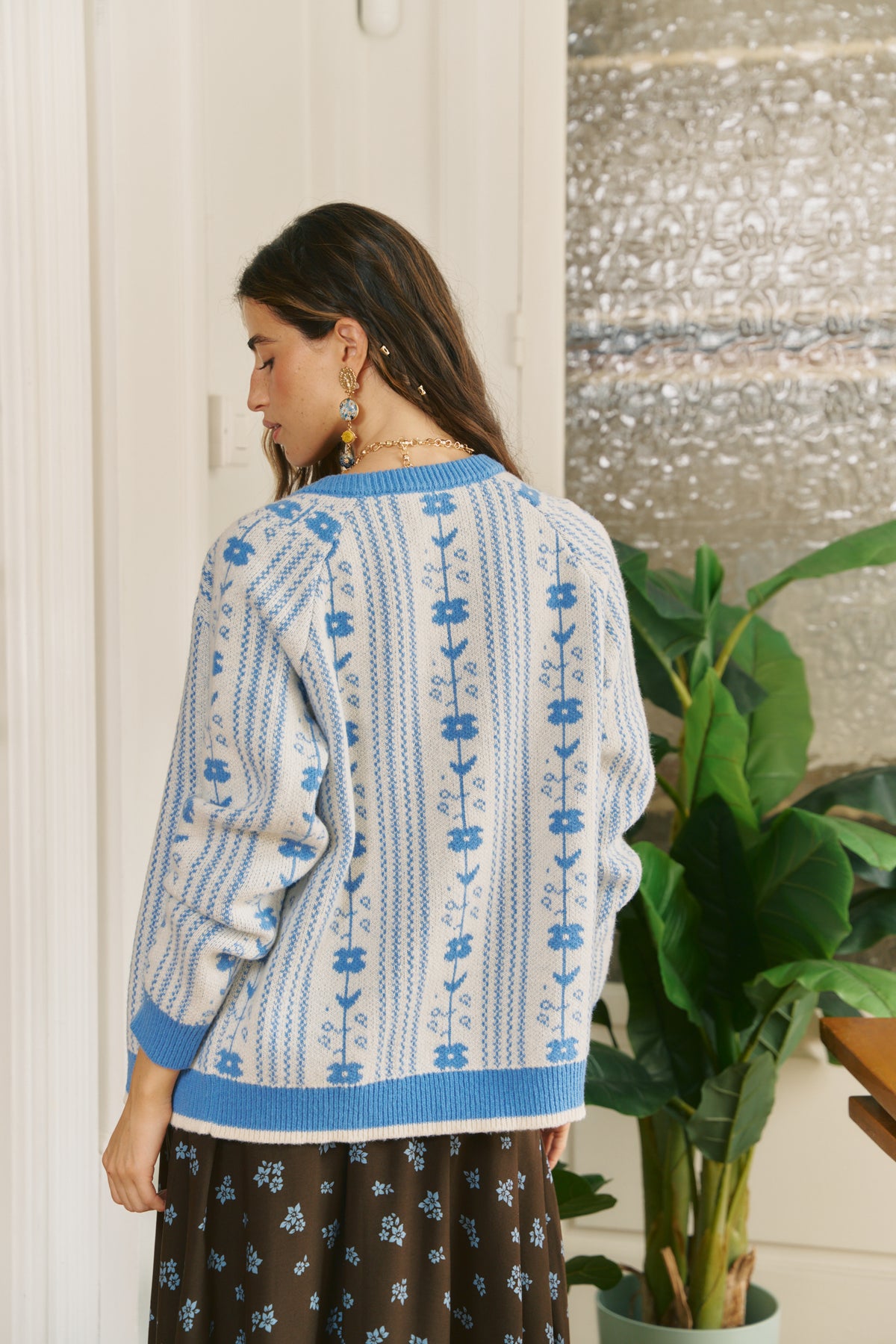 FOLK SKIES KNIT