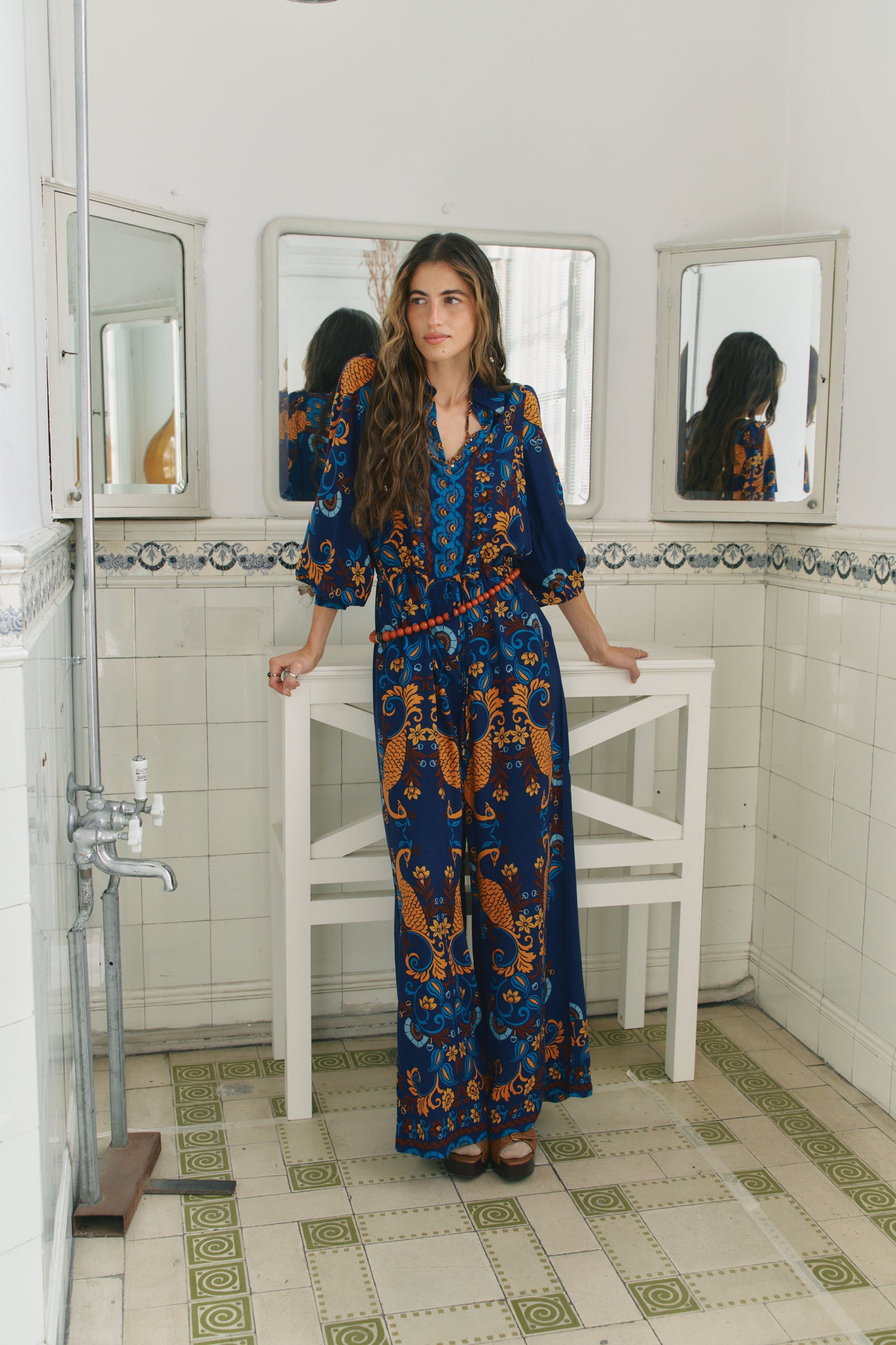 MOON DANCE PRINT RITA JUMPSUIT