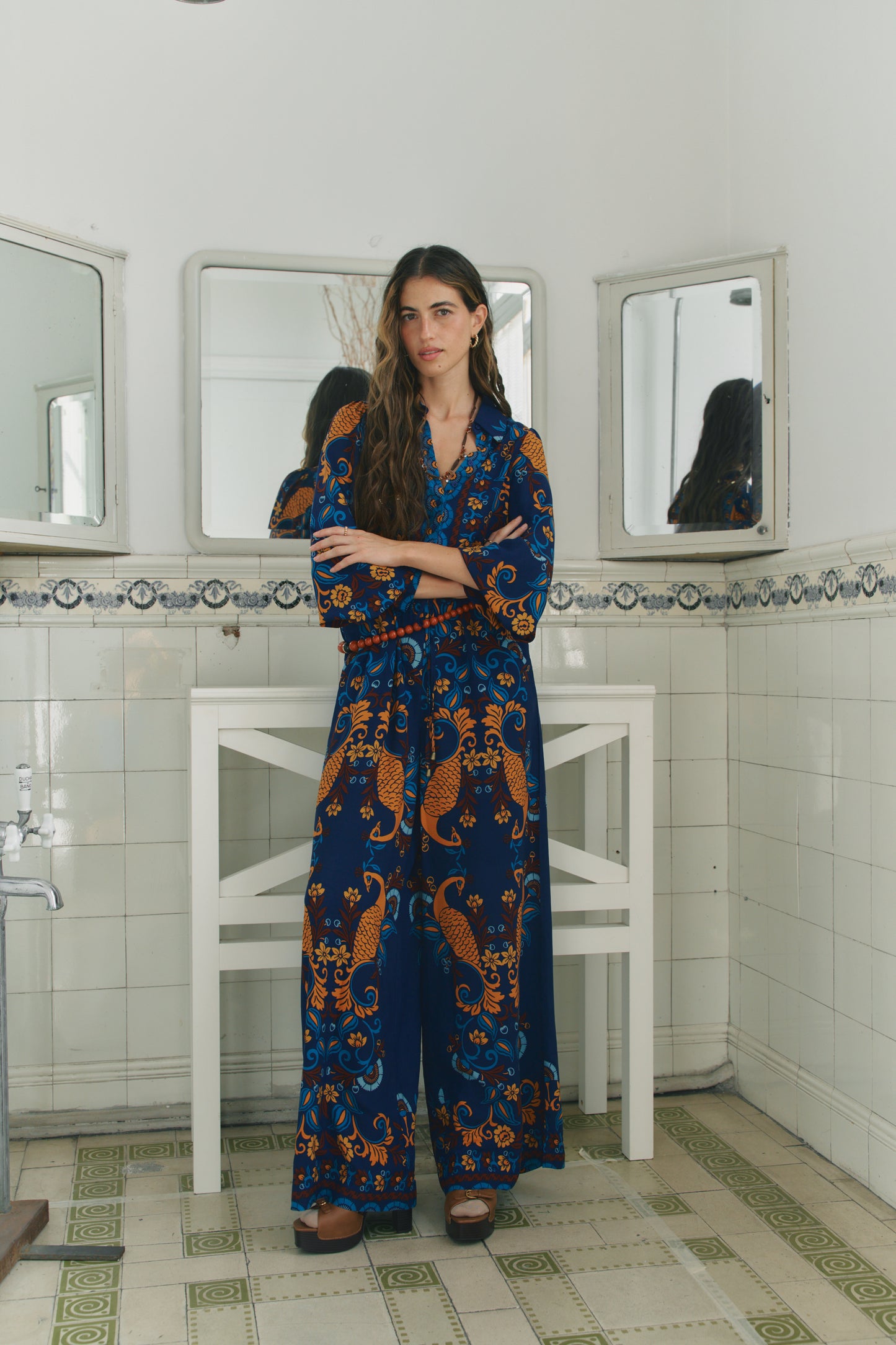 MOON DANCE PRINT RITA JUMPSUIT