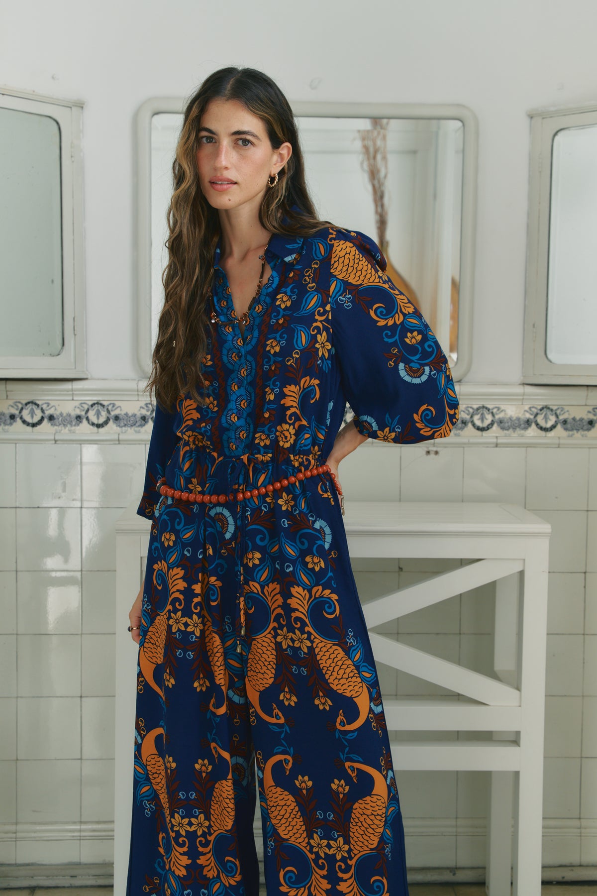 MOON DANCE PRINT RITA JUMPSUIT