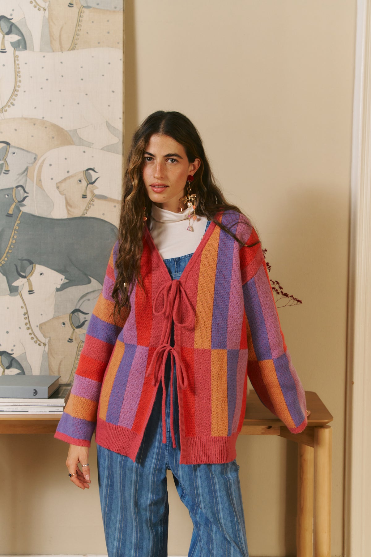PHEONIX TIE CARDIGAN