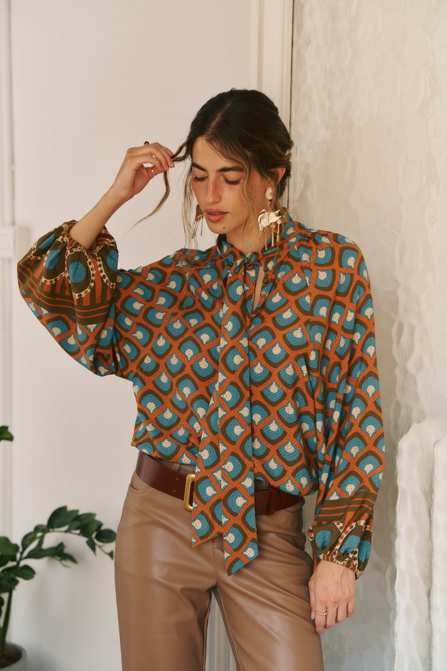 BIANCA PRINT IMOGEN BLOUSE