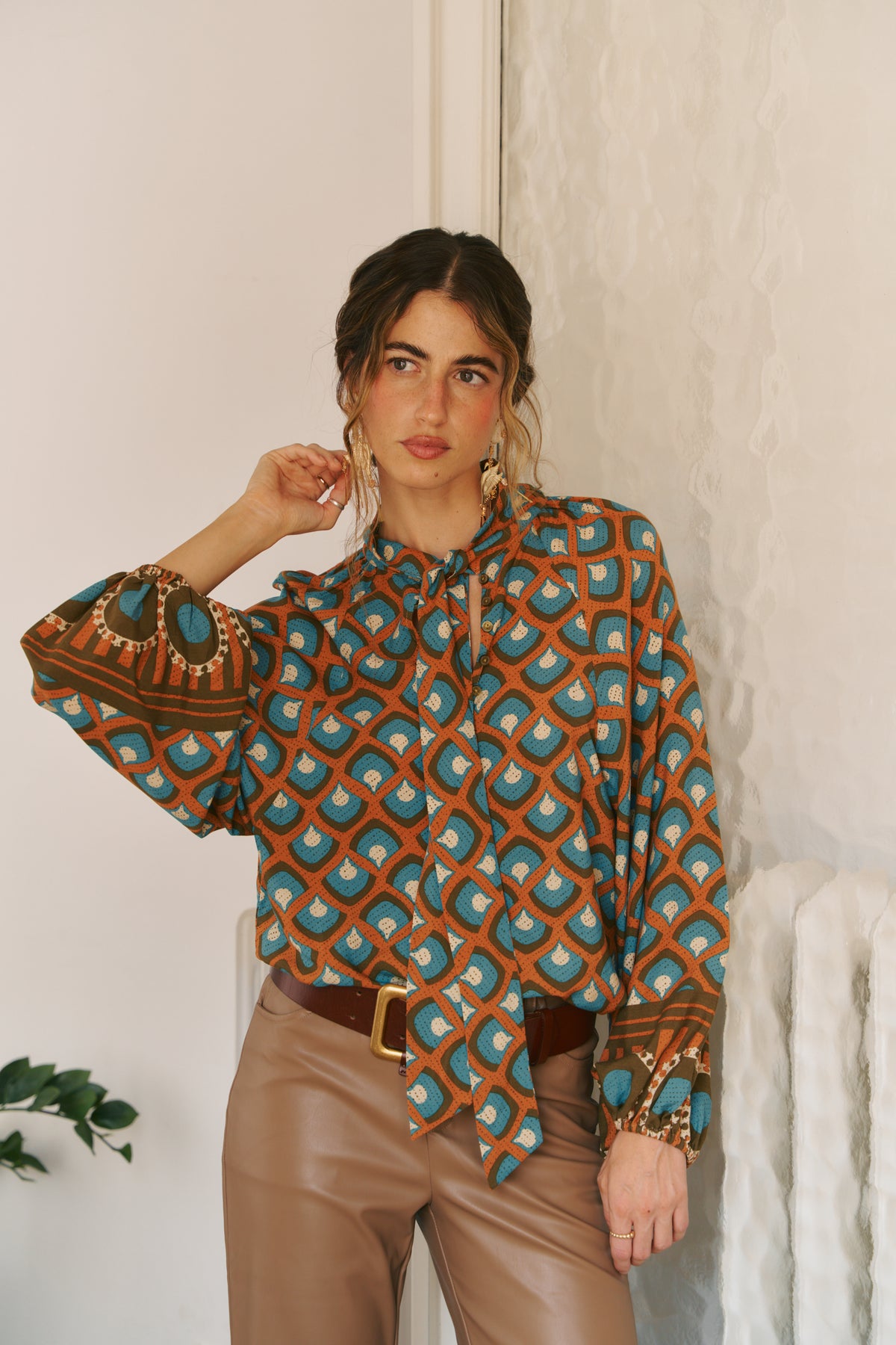 BIANCA PRINT IMOGEN BLOUSE
