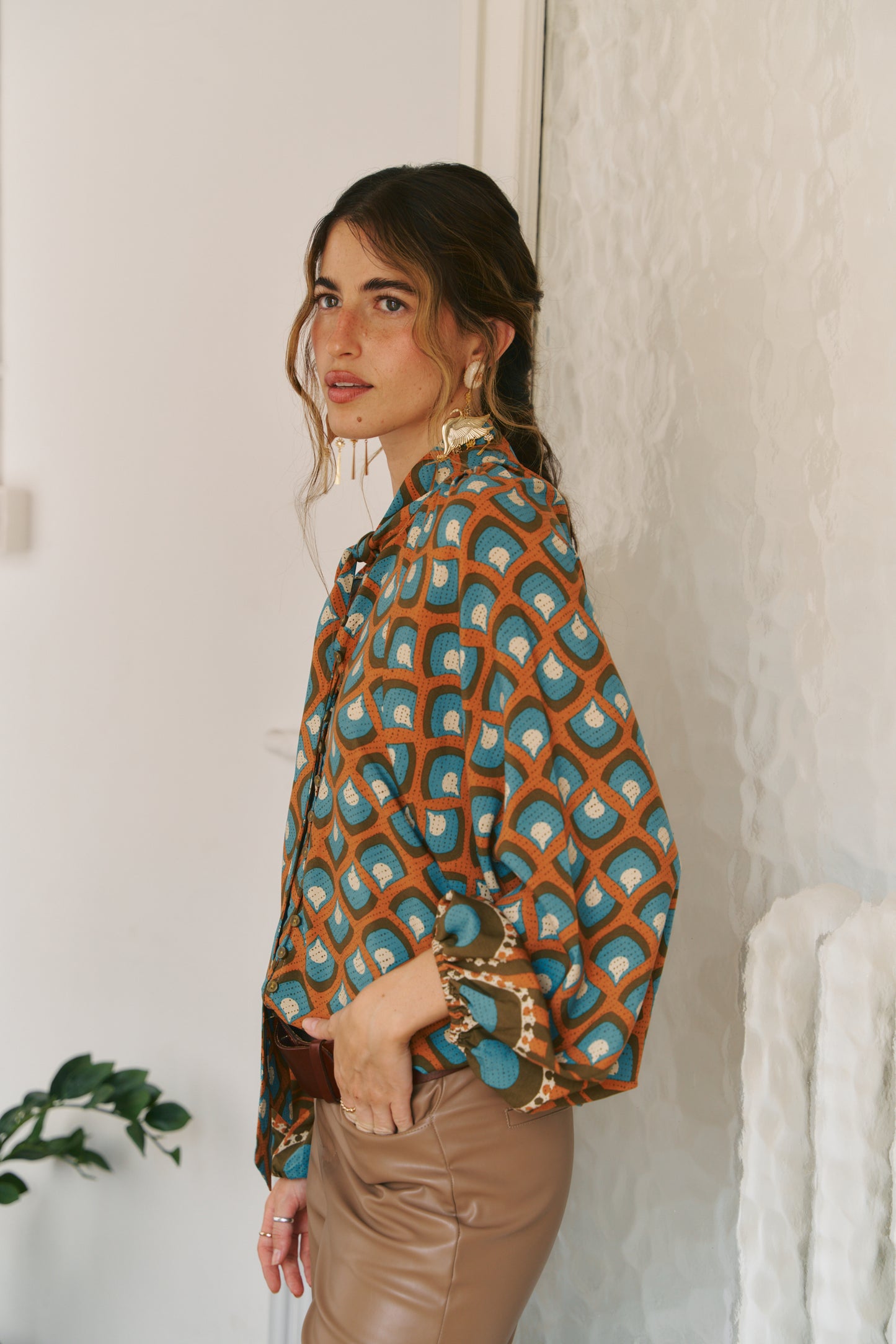 BIANCA PRINT IMOGEN BLOUSE