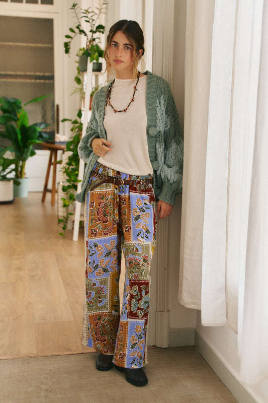 COTTAGE PRINT CICI PANTS