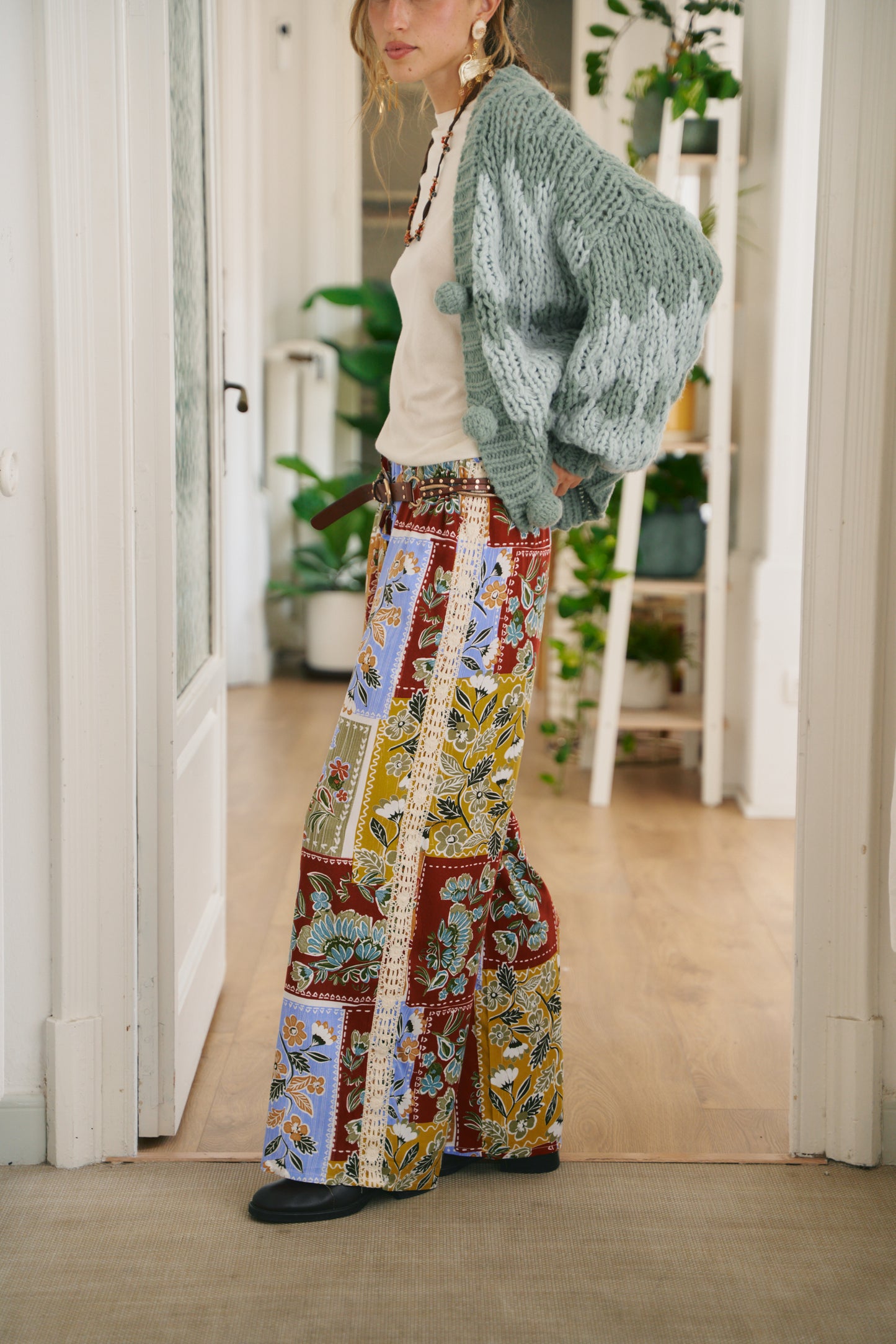 COTTAGE PRINT CICI PANTS