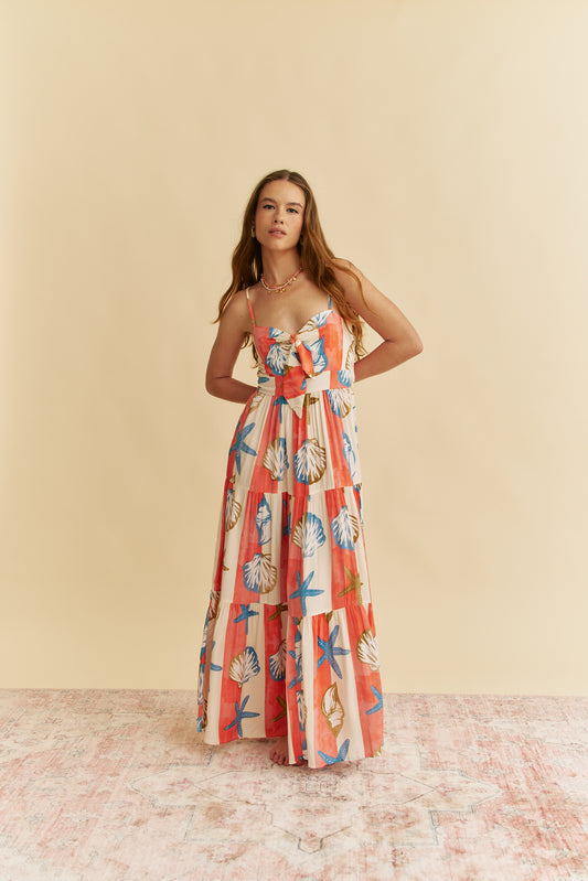 LONG ISLAND PRINT BAMBI MAXI 
