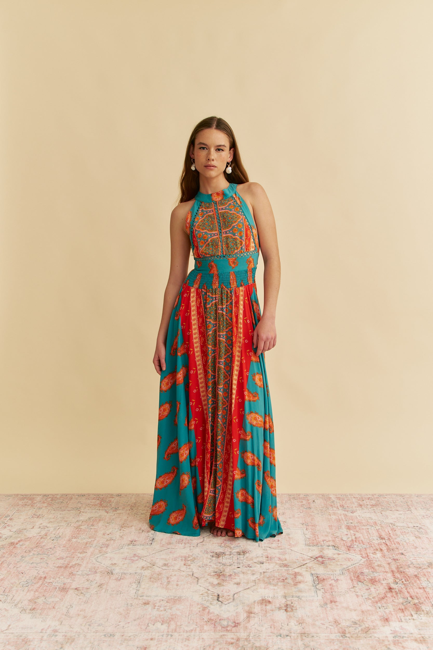 jaase endless summer maxi dress Jaase Apricot Prairie Maxi Dress