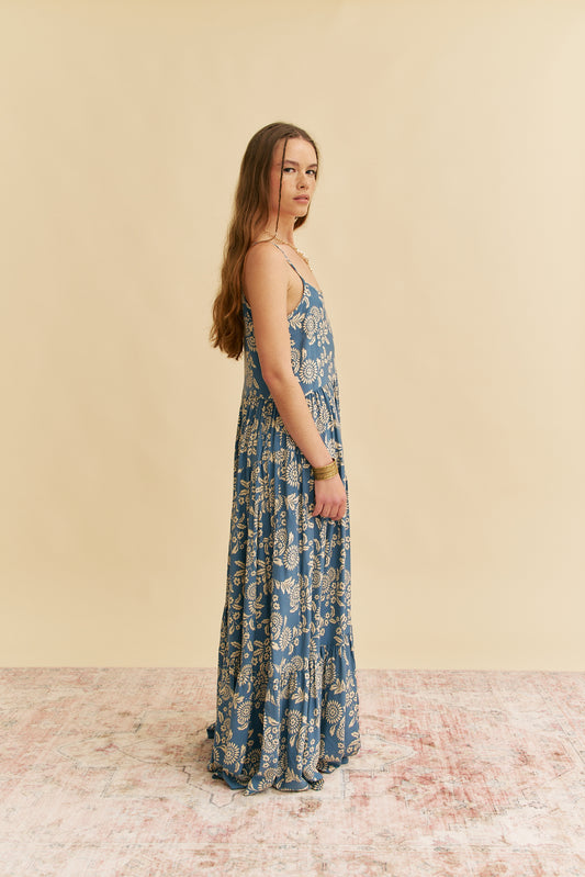 DAY DREAM SEA PRINT WINONA MAXI