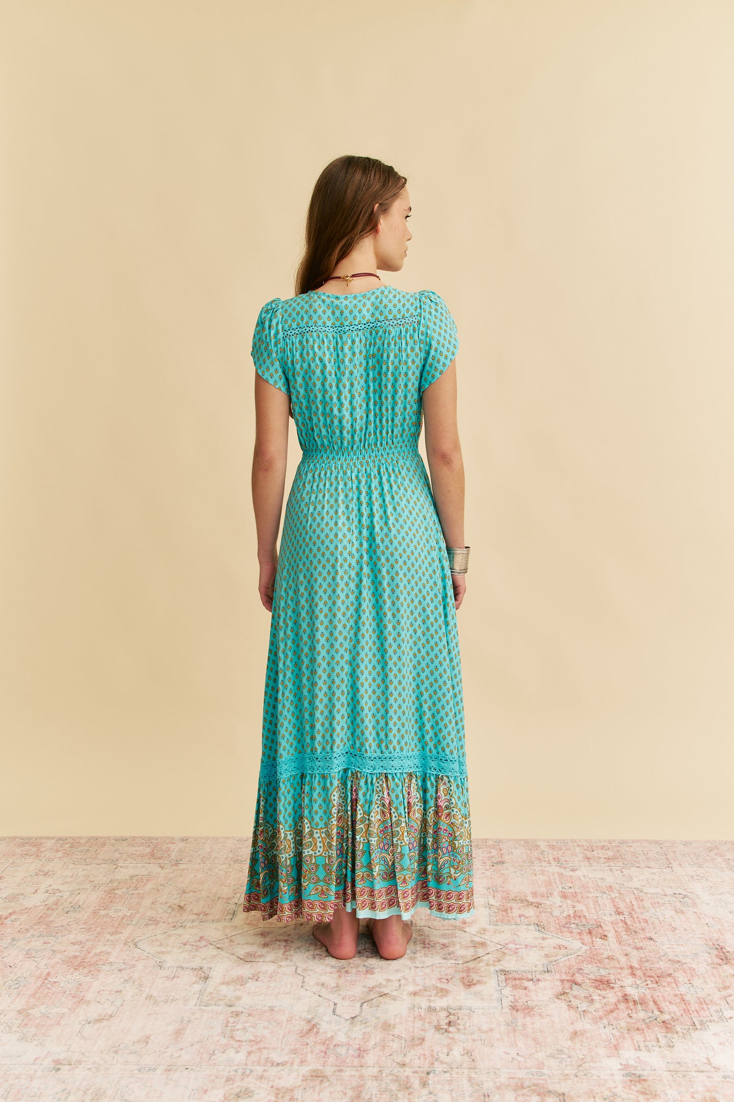 ATLANTIS PRINT CARMEN MAXI