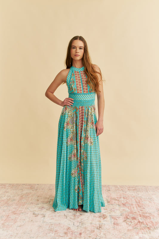 ATLANTIS PRINT ENDLESS SUMMER DRESS