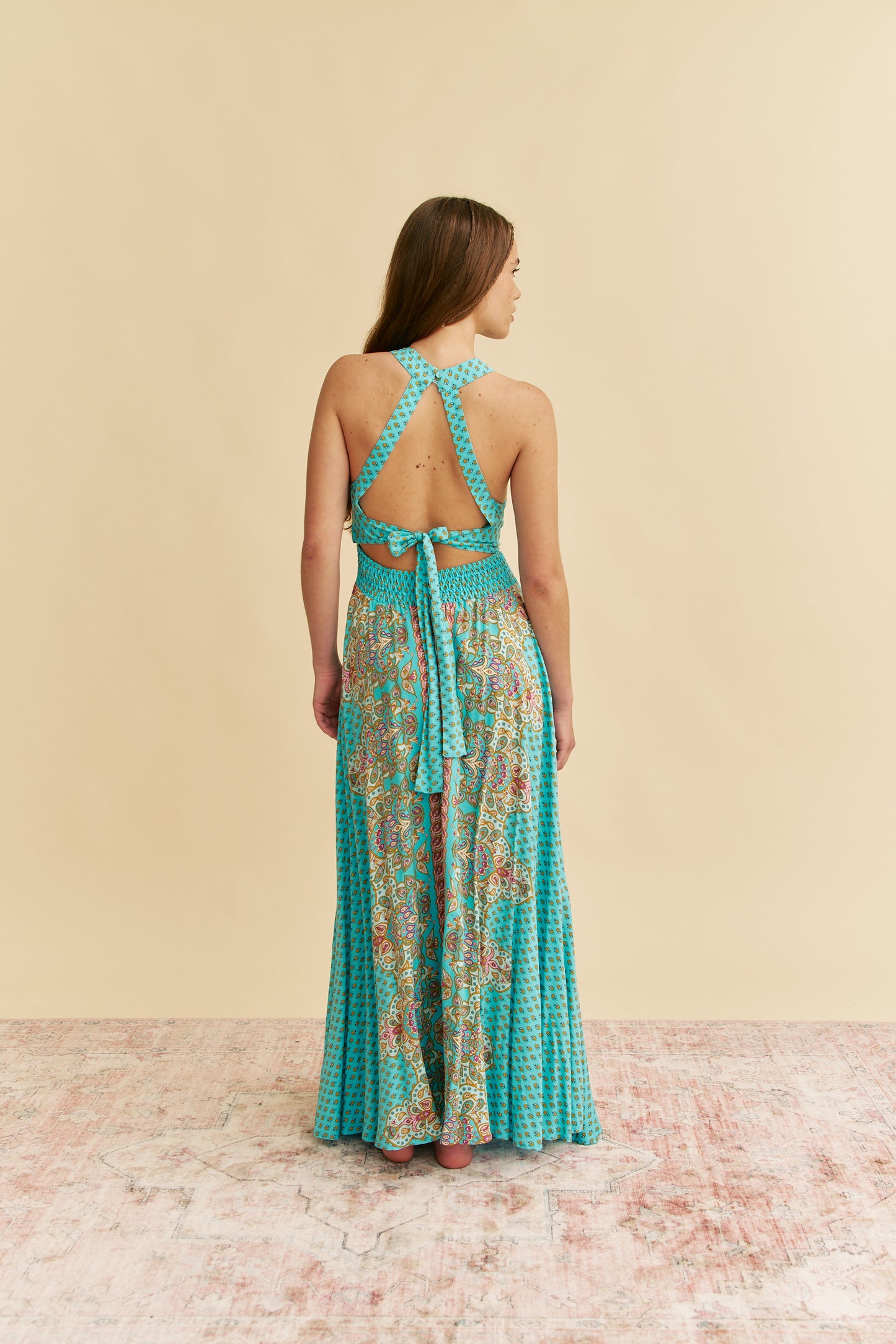 ATLANTIS PRINT ENDLESS SUMMER DRESS