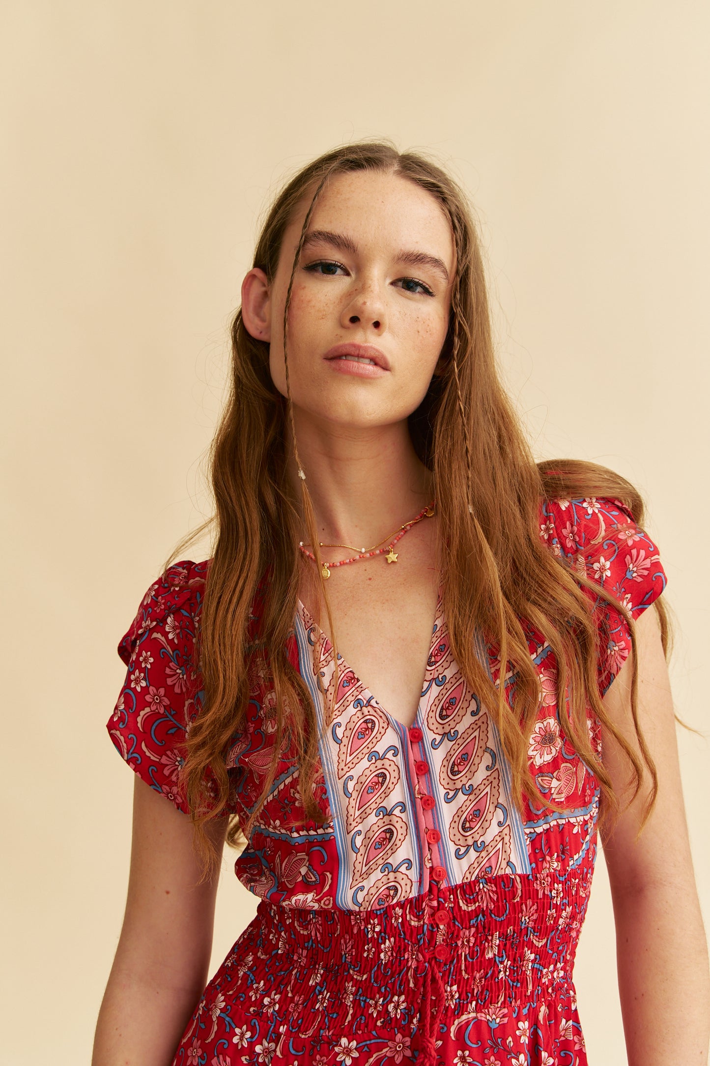 RUBY ROUGE PRINT ROMI MAXI