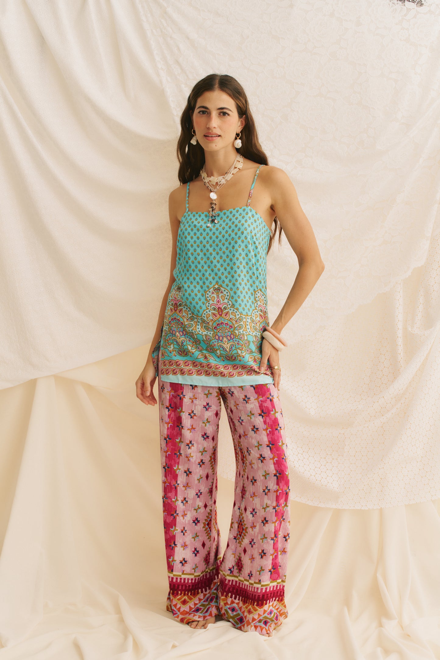 ATLATNIS PRINT MASON TOP