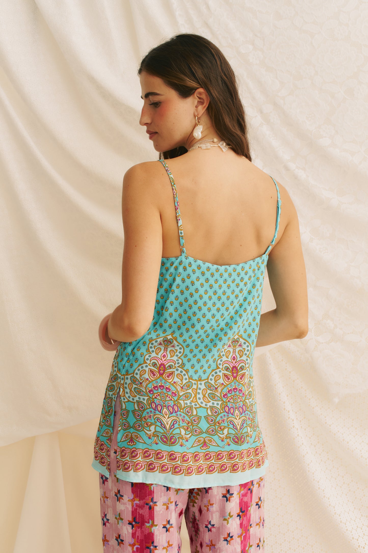 ATLATNIS PRINT MASON TOP
