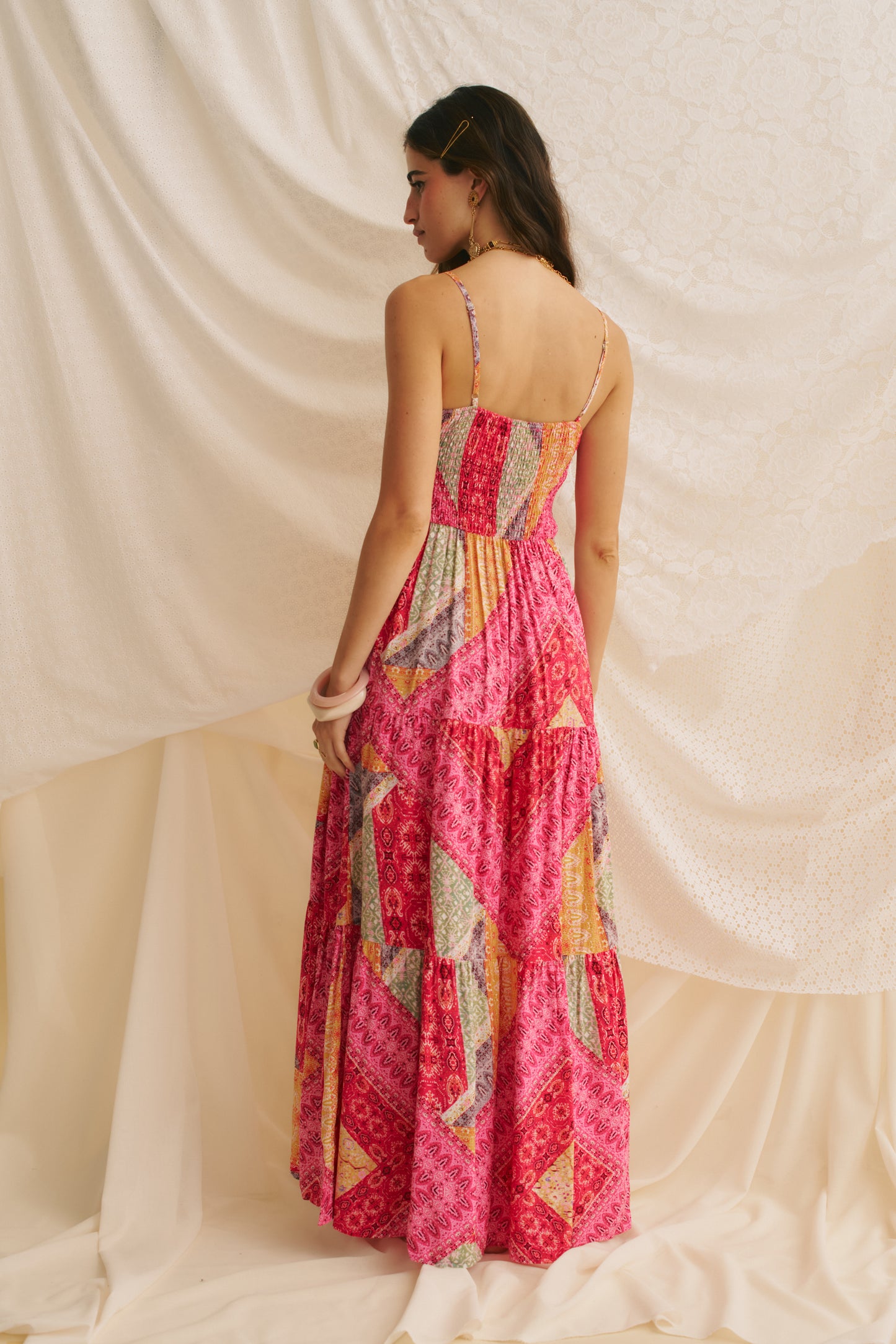 VIVA BONITA PRINT BAMBI DRESS
