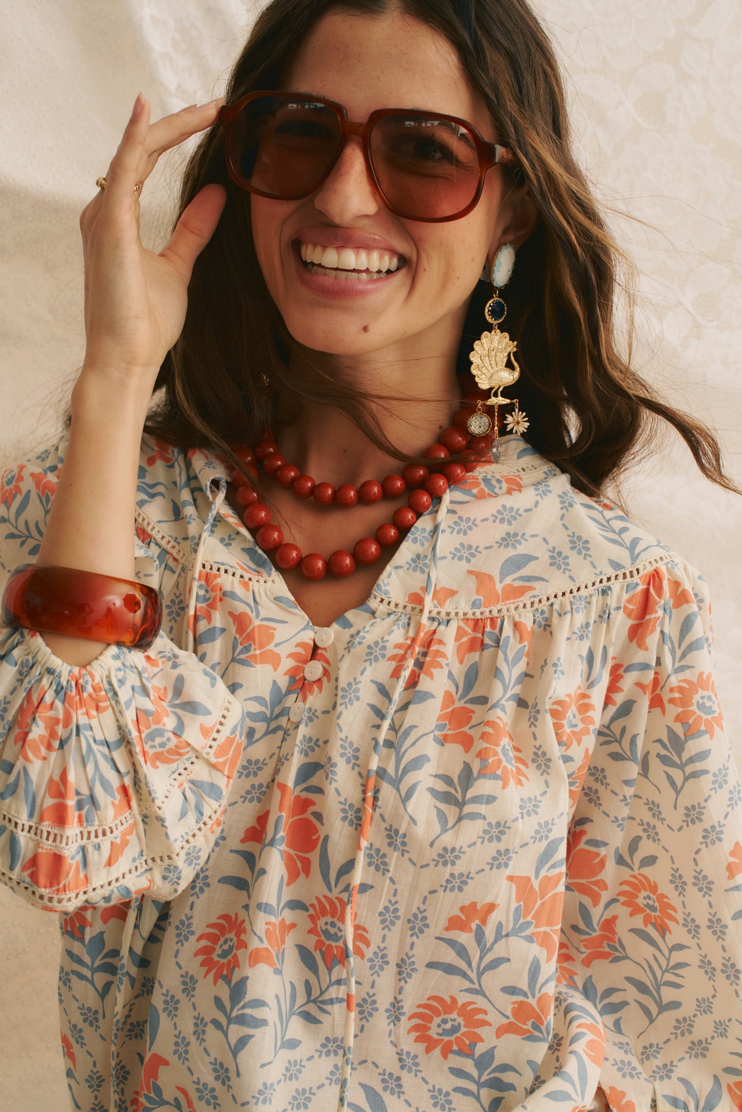 SOFT PETALS CARLA BLOUSE