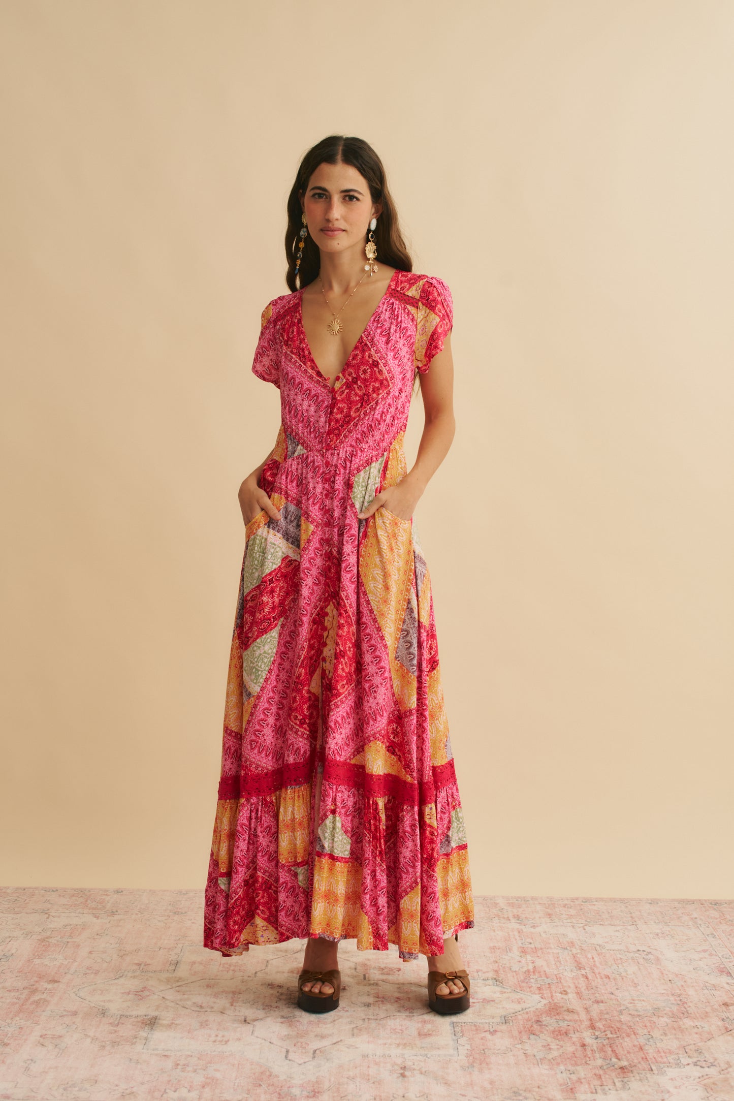 VIVA BONITA PRINT CARMEN MAXI