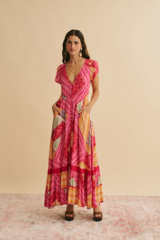 VIVA BONITA PRINT CARMEN MAXI