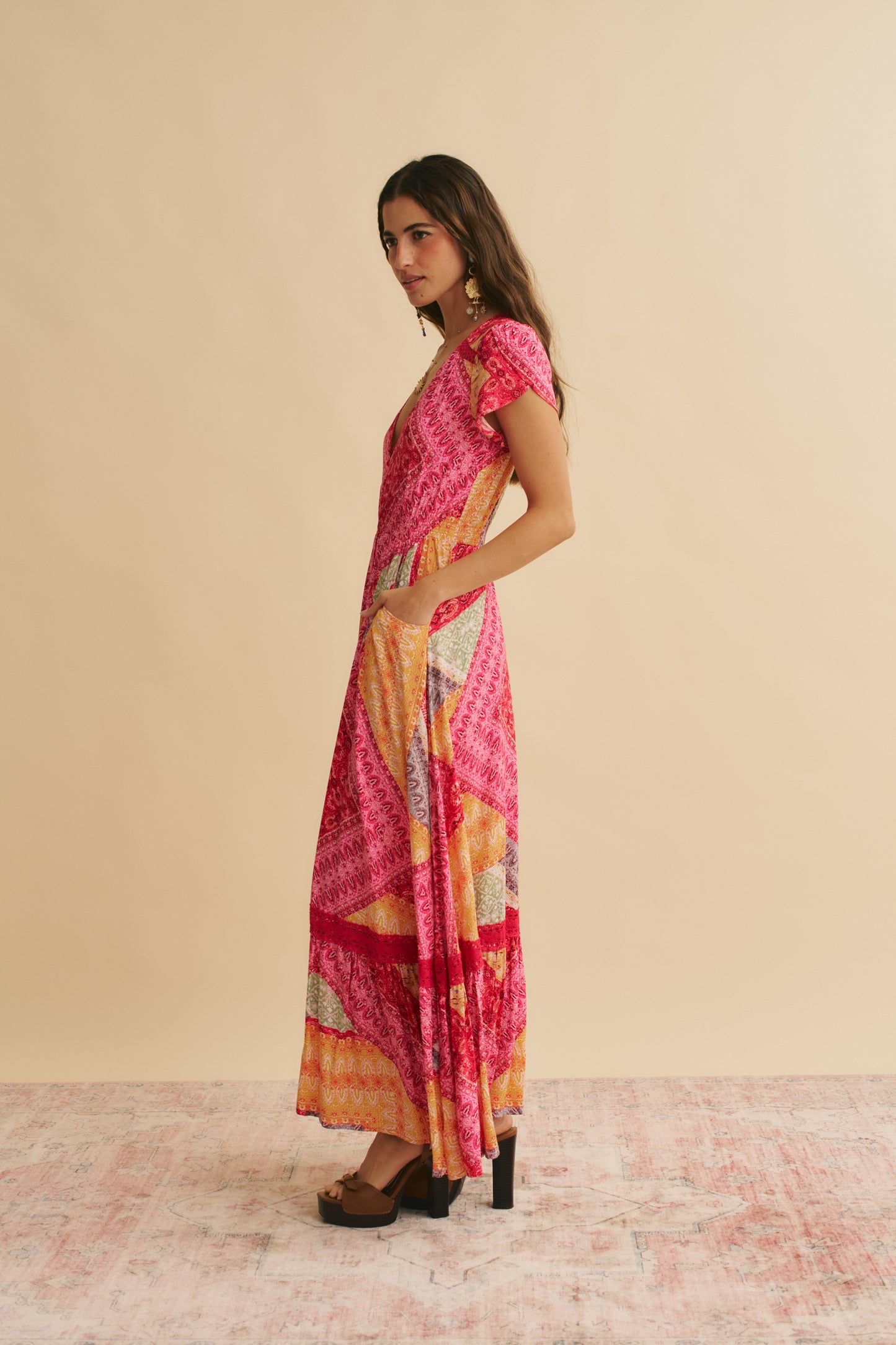 VIVA BONITA PRINT CARMEN MAXI