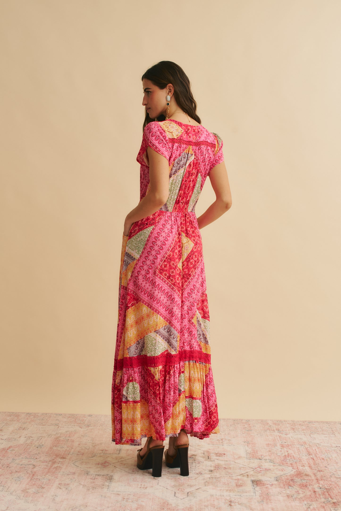 VIVA BONITA PRINT CARMEN MAXI