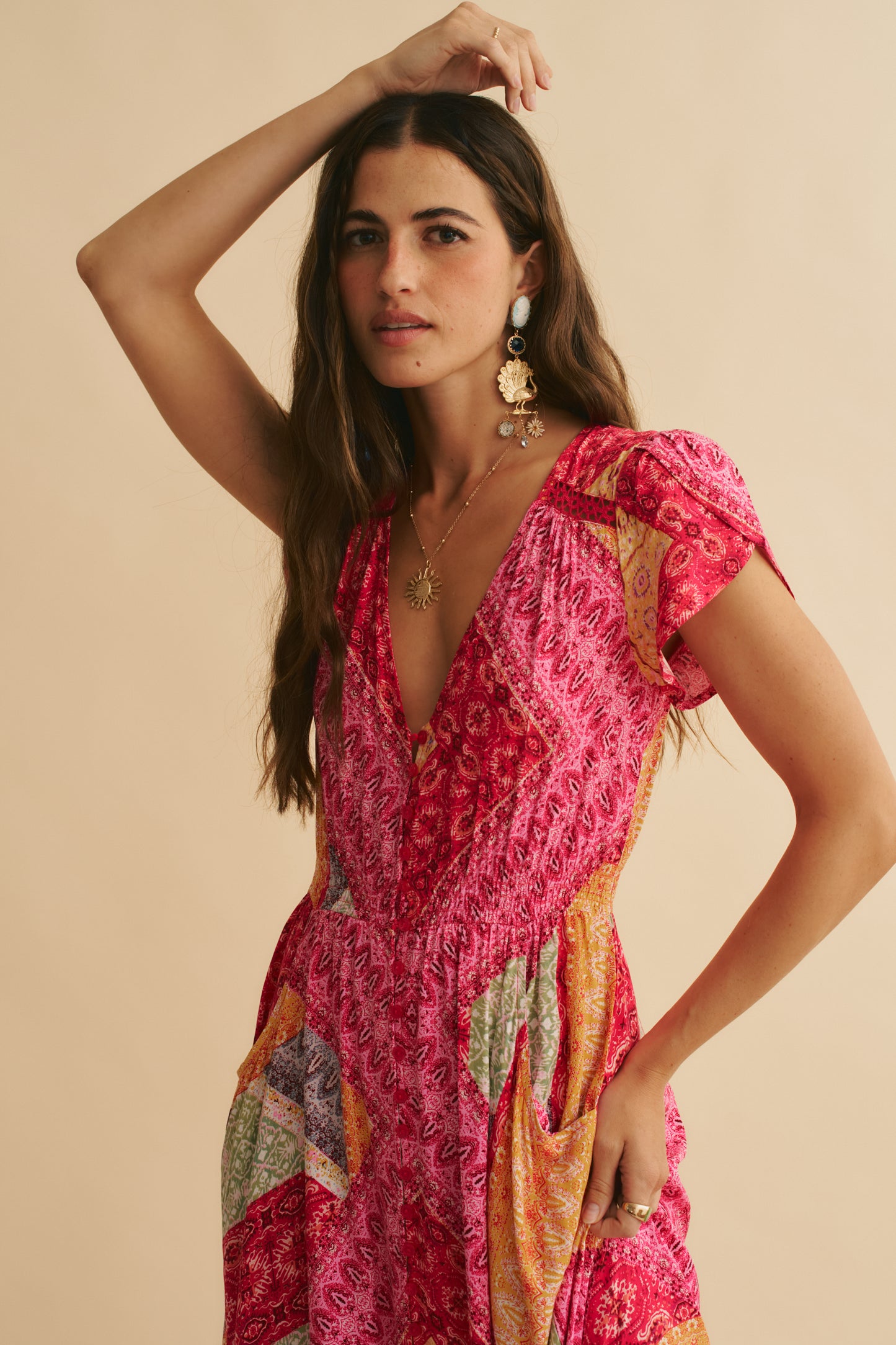 VIVA BONITA PRINT CARMEN MAXI