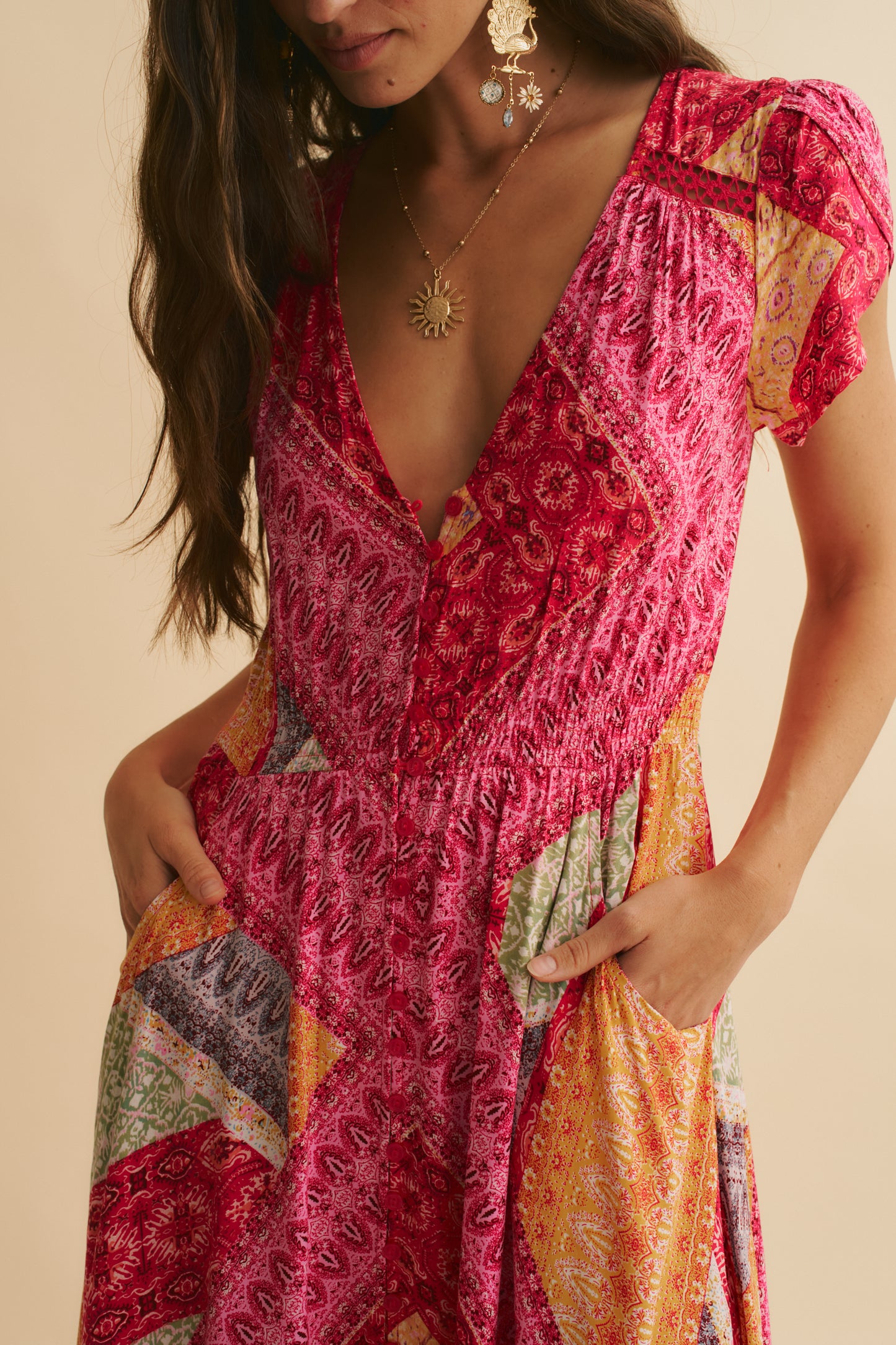 VIVA BONITA PRINT CARMEN MAXI