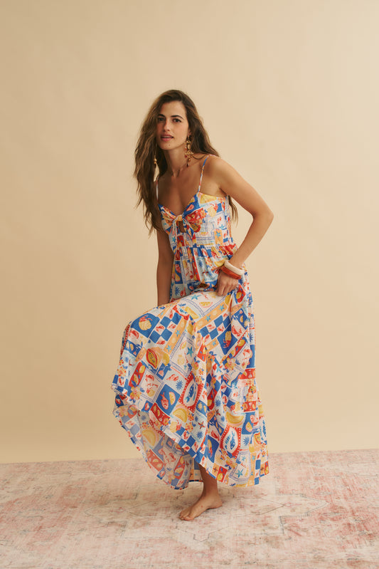 VIVA DE SOL PRINT BAMBI MAXI