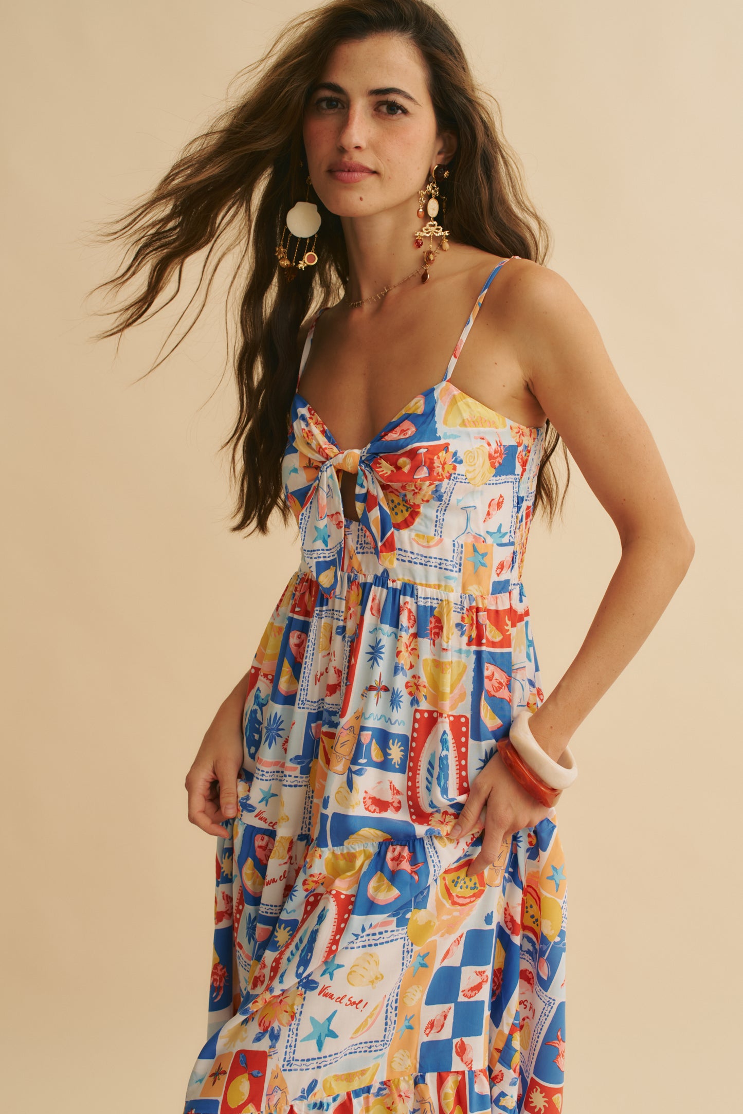 VIVA DE SOL PRINT BAMBI MAXI