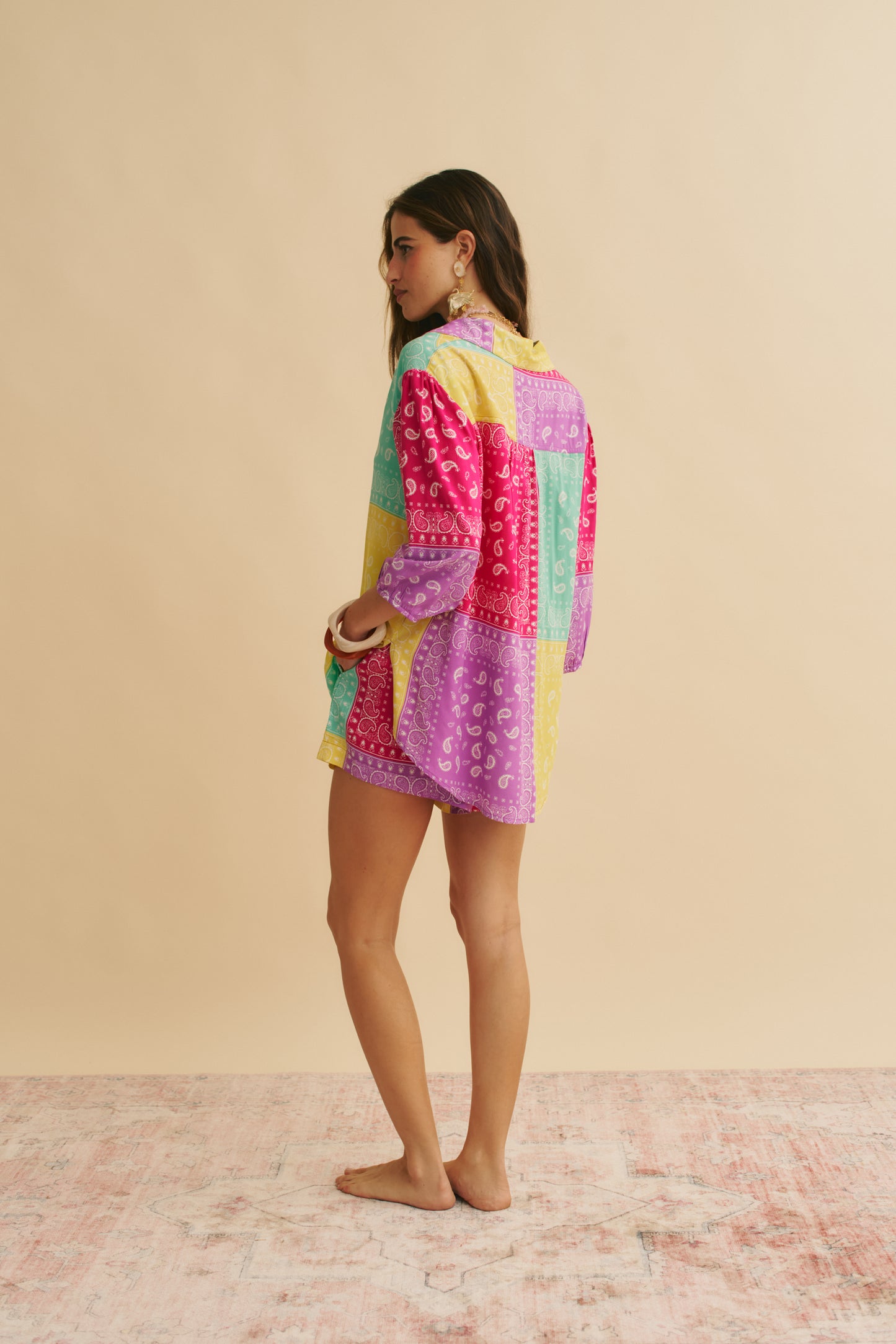 SUNSPELL PRINT FLORA SHORTS