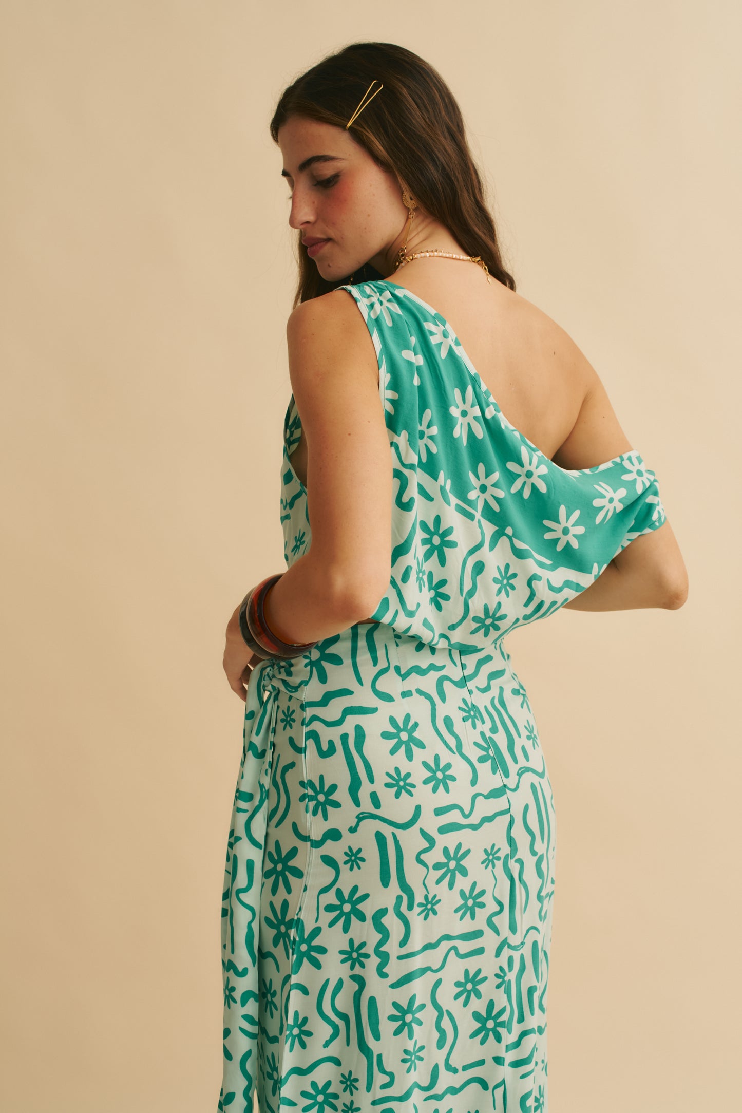 MINT SPRITZ PRINT ELKA CROP