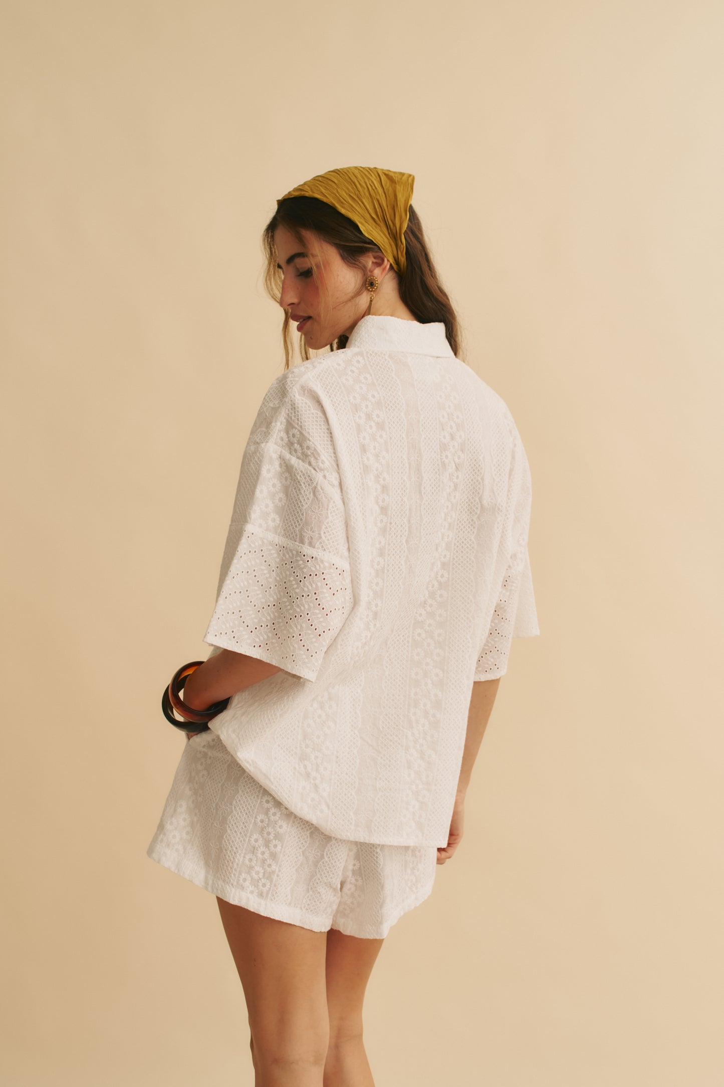 ETHEREA EMBROIDERED FLORA SHORT