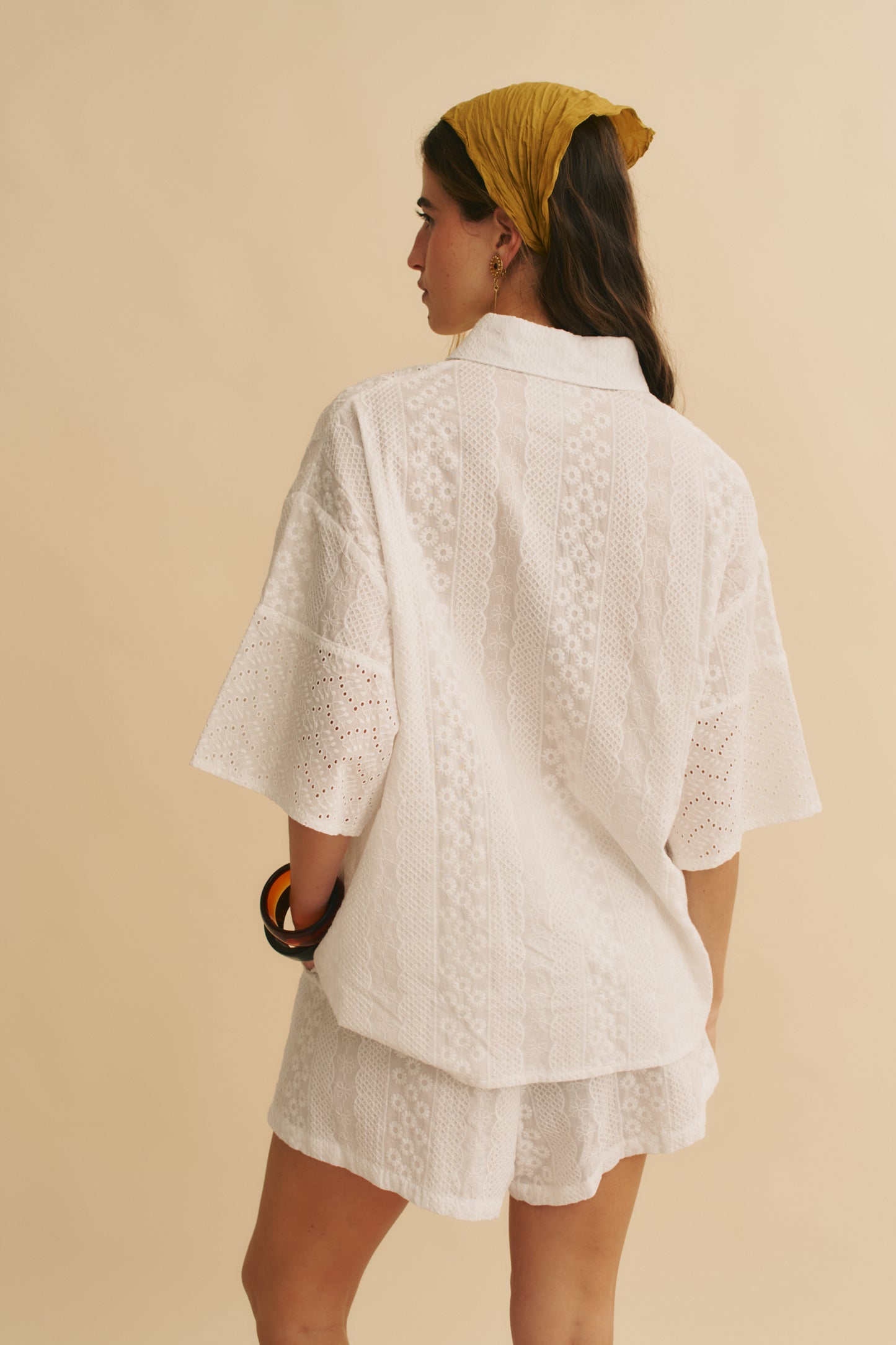 ETHEREA EMBROIDERED FLORA SHORT